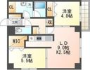 シャイニングドリーム八軒の間取り画像