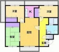 アンクレール宮の森の間取り画像