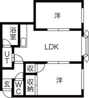 メゾンドヒル33の間取り画像