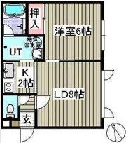 ポプラ館の間取り画像