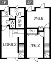 Le ciel（ルシエル）大谷地の間取り画像