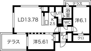 E-Horizon伏見の間取り画像