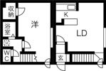 アルファアパル発寒の間取り画像