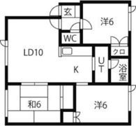 メゾンド堤IIの間取り画像