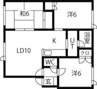 メゾンド堤IIの間取り画像