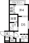 Orquidea東区役所（オルキデア）の間取り画像