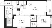 プレシェルト北大前の間取り画像
