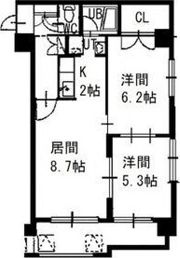 ルネサンス山鼻の間取り画像