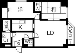 ピュアコート北33条の間取り画像