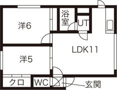 アドゥスィール IIの間取り画像