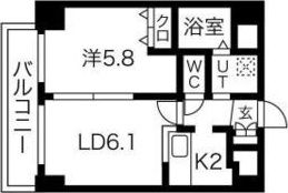 INOVE札幌清田の間取り画像