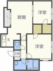ラグナベルデ発寒IIの間取り画像