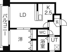 クレインコートの間取り画像