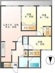 カレラ1113の間取り画像