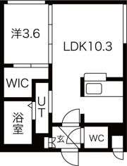 Libra南5条の間取り画像