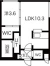 Libra南5条の間取り画像
