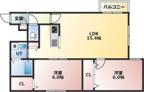 ベルフォレIIの間取り画像