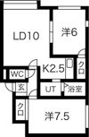 ノーマルヒル元町の間取り画像