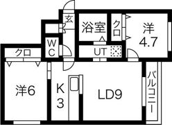 ストラダーレの間取り画像