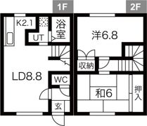 メゾン17の間取り画像
