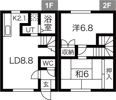メゾン17の間取り画像