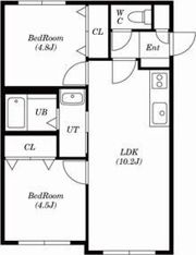 FRESCA（フレスカ）の間取り画像