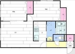 Modest篠路の間取り画像