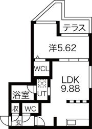 ヴォヤージュ豊平の間取り画像