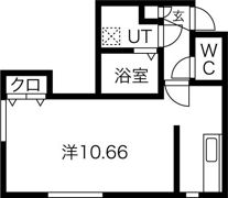 デュオローサの間取り画像