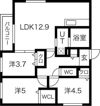 Harness北1条の間取り画像