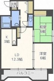 メゾンハマナスの間取り画像