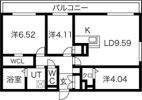 RESIDENCE SHINMEI HONGOU WEST（の間取り画像