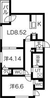 RESIDENCE SHINMEI HONGOU WEST（の間取り画像
