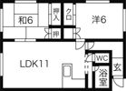 第2稲星舘の間取り画像