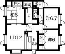 ハイム・ソレイユの間取り画像