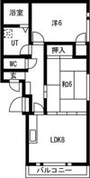 スカイテラス ヒロの間取り画像