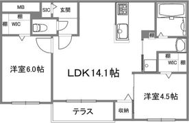 ブランシャール菊水HDの間取り画像