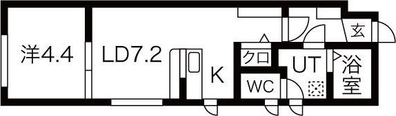 エクセラ澄川の間取り画像