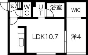 シャンテ南7条の間取り画像