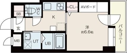 ピュア東彩館の間取り画像