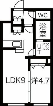 CITY RESIDENCE幌平橋（シティレジデンス幌平橋）の間取り画像