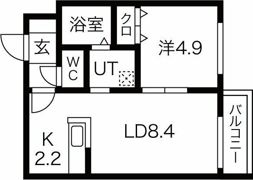 MTガーデン山の手の間取り画像
