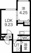 パークサイト東札幌の間取り画像