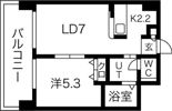 レヂデンス山鼻の間取り画像