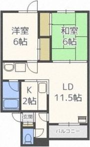 ハイドパークの間取り画像