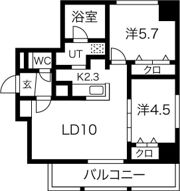 ブランシャールALAIN札幌の間取り画像