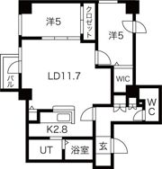 ブランシャール表参道の間取り画像
