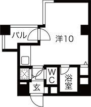 ライオンズシティ大通公園の間取り画像
