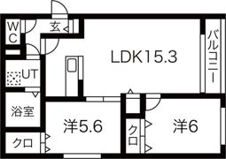 グラフローレの間取り画像