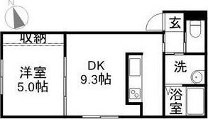 Gran via南10条の間取り画像